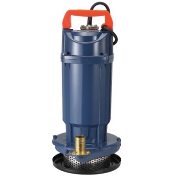 Pompa apa submersibila fara plutitor apa curata /apa de rau/ fantana FUERTE® QDX-35-1.5KW, 8000 l/h debit maxim, inaltime refulare 35m, Adancime 35m