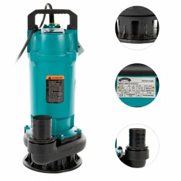 Pompa apa submersibila, Micul Fermier, QDX10-18M 0.75KW 2, 750w, 167l min, bobinaj cupru