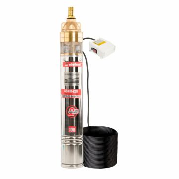 Pompa Elefant 4SKM200, cu panou de comanda, 1500W, 41L min., Adancime 80m, Inaltime 108m