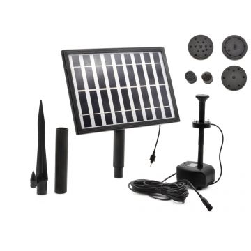 Pompa solara pentru iaz de 5W, GEKO G81472