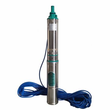 Pompa submersibila de mare adancime ALFA, 11 turbine, Debit 10 m  ³ h , Inaltime refulare 160m, 30m cablu