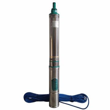 Pompa submersibila de mare adancime ALFA, 16 turbine, Debit 10 m  ³ h , Inaltime refulare 160m, 30m cablu, CMP1560 CMP1207