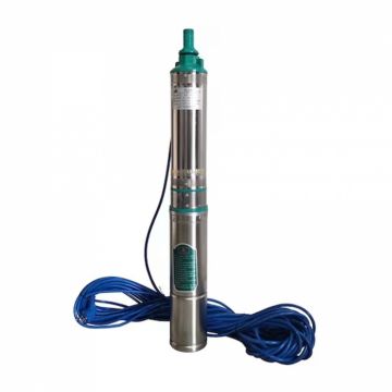 Pompa submersibila de mare adancime ALFA, 7 turbine, Debit 8 m  ³ h , Inaltime refulare 140m, 30m cablu