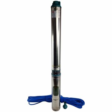 Pompa submersibila de mare adancime AquaMann Premium, 16 Turbine, 160metri, debit 10m  ³ h, 30 metri cablu