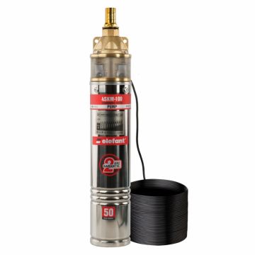 Pompa submersibila Elefant 4SKM-100, 750W, Debit 41L min., Adancime 8m, Inox