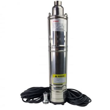 Pompa tun submersibila inox SWAT by MegaGarden, 5m3 ora, 1500w, 100 metri refulare, consum redus, racord inclus Pompa tun submersibila inox SWAT by MegaGarden, 5m3 ora, 1500w, 100 metri refulare, consum redus, racord inclus