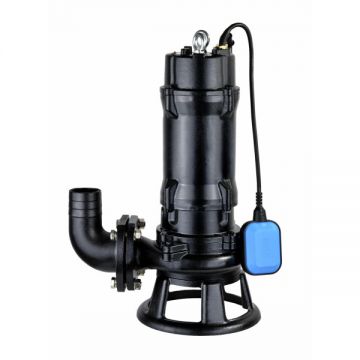 Pompa Apa Murdara cu Cutit, Tocator si Plutitor ZWQ 1100, 1.1 kW, 400 l/min, H Refulare 15 m, Industriala