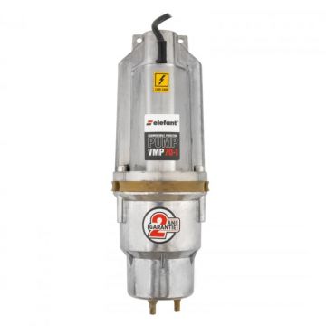 Pompa de apa pe vibratie Elefant VMP70-1,  350W, Debit 18L min., 3 sorbi