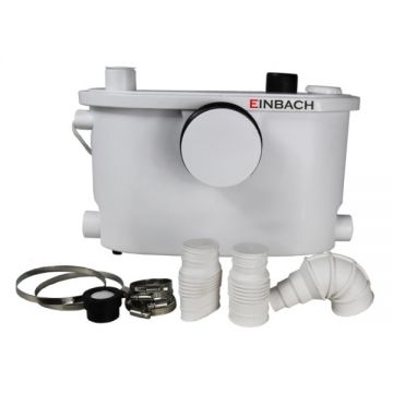 Pompa Evacuare Apa Menajera Demisol, Subsol, cu Tocator, Pompa WC, IBO Einbach Sanex 400, 400 W, 100 l/min, H Refulare 6 m
