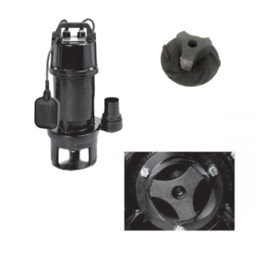 Pompa apa murdara cu tocator pentru Ape Murdare, Fose, Canalizare, IBO WQI, 1100 W, 300 l/min, H Refulare 18 m