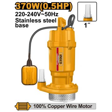 Pompa Submersibila cu Plutitor 370W INGCO SPC3708