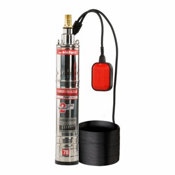 Pompa submersibila cu plutitor Elefant, 370W, Debit 30L min., Adancime max.70m, 15m cablu