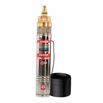 Pompa submersibila Elefant 4SKM-150, 1100W, Debit 41L min., Adancime 40m, Inaltime 83m