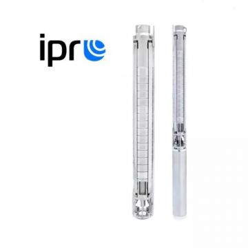 Pompa Submersibila Inox IPRO Professional 4IPRO 6/022S, 1500W, Debit 150l/min, H-85m, Rezistenta la Nisip, 230V