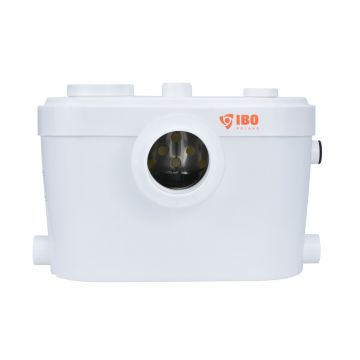 Pompa Profesionala Evacuare Apa Menajera Demisol, Subsol, cu Tocator, Pompa WC, IBO Sanibo 6, 600 W, 150 l/min, H Refulare 9.5 m, MODEL NOU