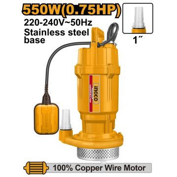 Pompa Submersibila 550W (0.75HP) INGCO SPC5508